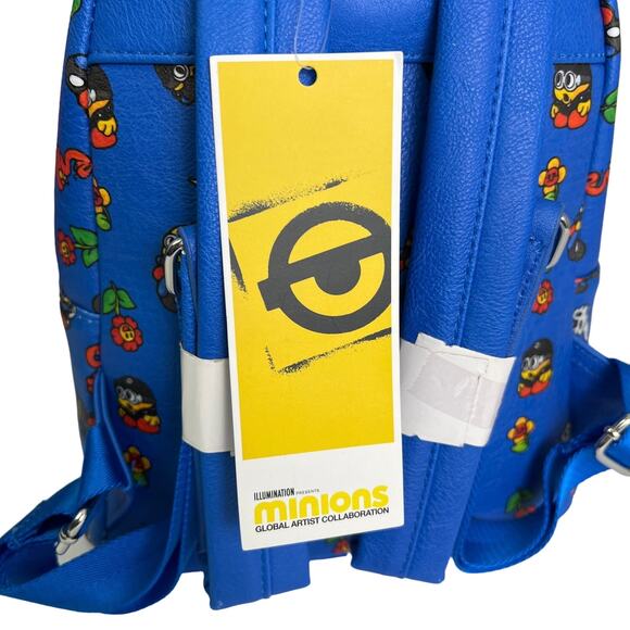 Illumination Minions Artist Series Sambypen Mini Backpack Blue NWT New main image 9